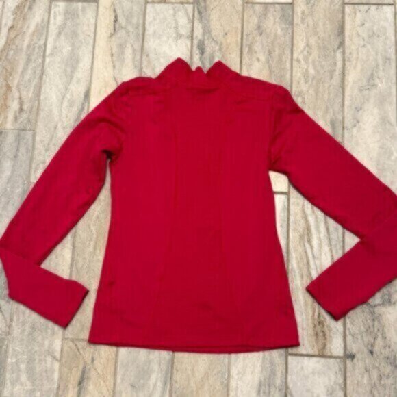 NEW Nike women's large (compression) DRI-FIT Pink mock w/thumb slots - Picture 5 of 5